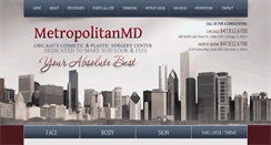 Desktop Screenshot of metropolitanmds.com