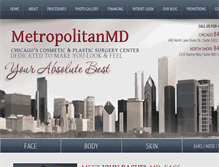 Tablet Screenshot of metropolitanmds.com